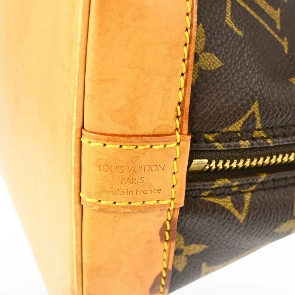 Update refirbished Louis Vuitton Alma PM Brown Monogram Handbag - Picture 9 of 13